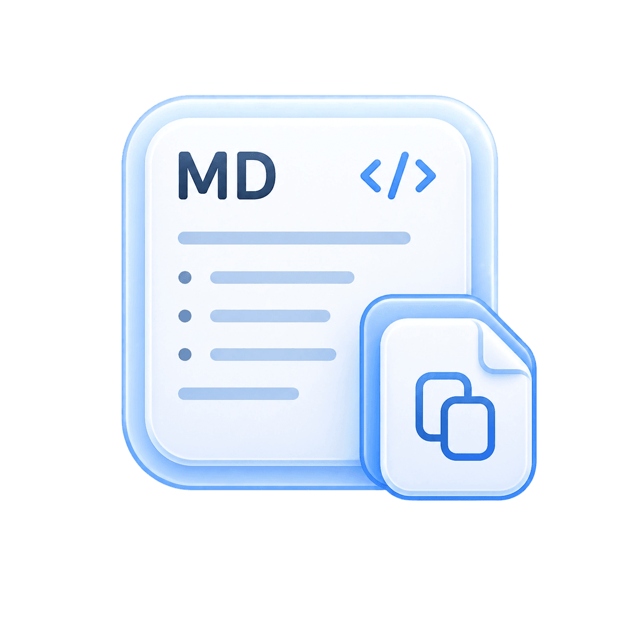 支持 Markdown 复制